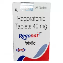 Регорафениб Стиварга полный аналог :: Regonat таб. 40мг №28 фото