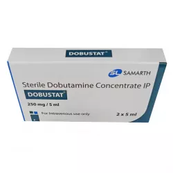 Добутамин Dobustat (dobutamine) р-р д/ин амп 250мг/5мл  №2 (2шт по 5мл) фото