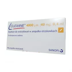 Клексан 0.4 р-р для инъекций 4000 анти-Ха МЕ/0,4мл №10 фото